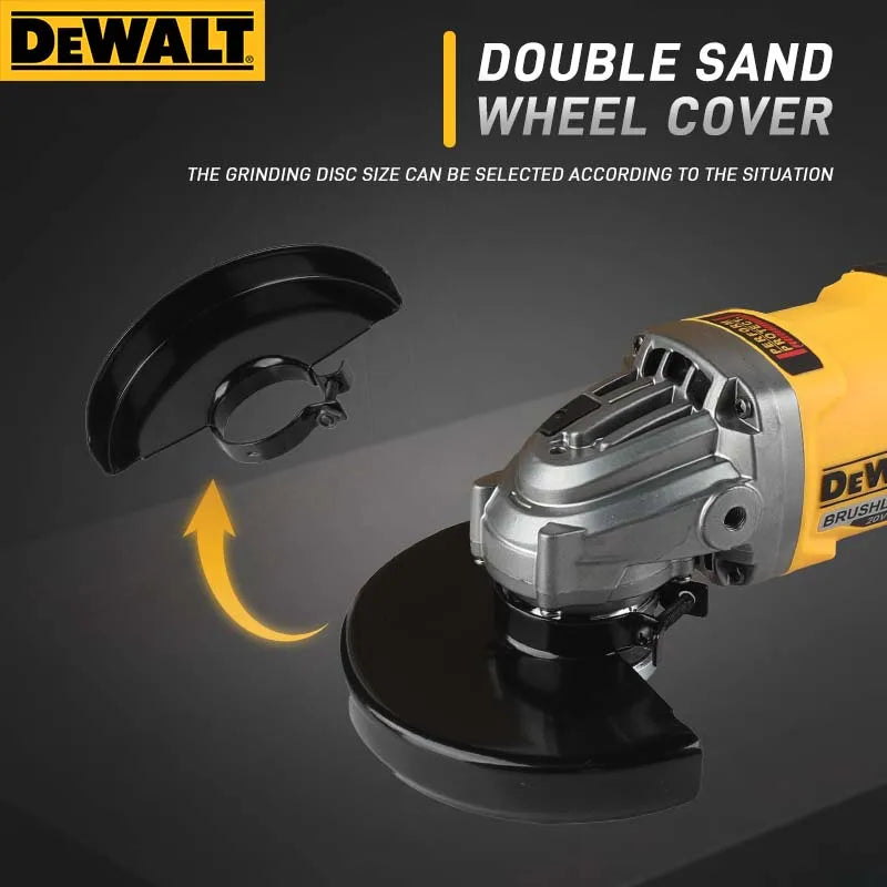 Dewalt DCG414 18V Max XR Brushless Angle Grinder 8800 RPM