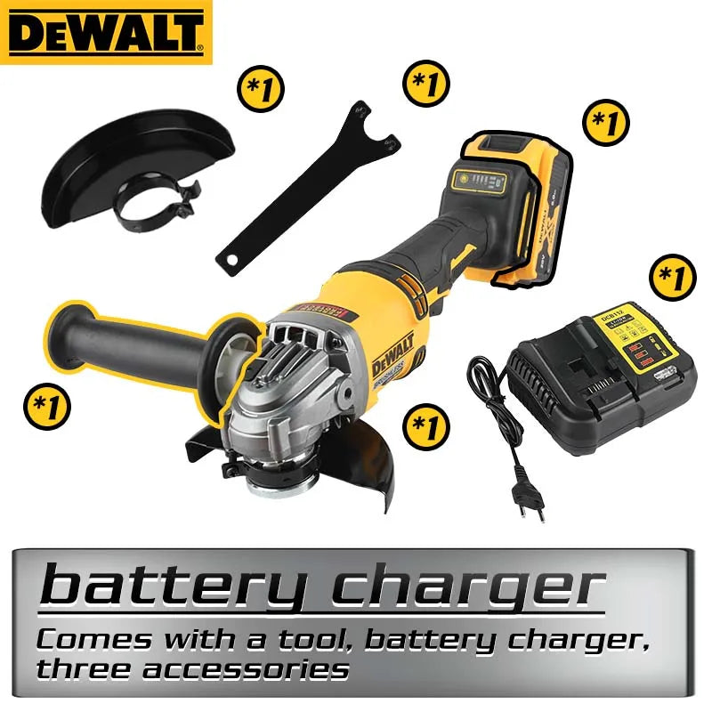 Dewalt DCG414 18V Max XR Brushless Angle Grinder 8800 RPM