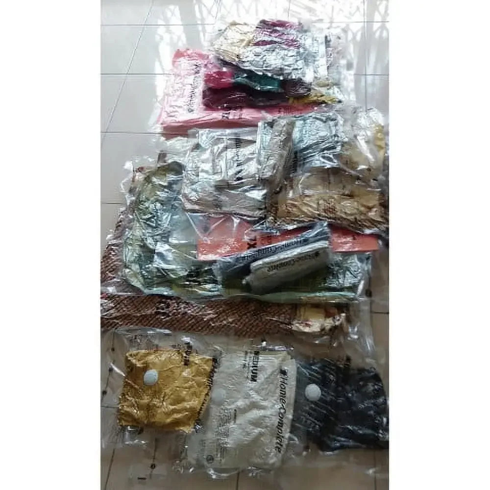 XMSJH Vacuum Storage Bags Set With Manual Pump Space Saver