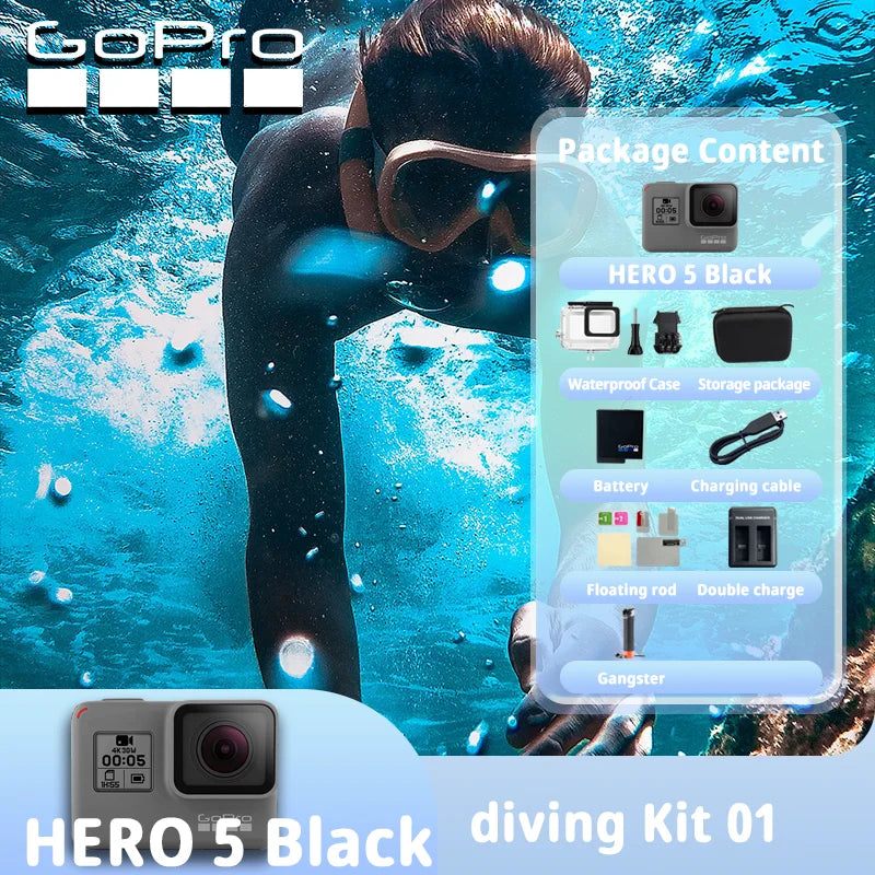 GoPro Hero 5 Black Action Camera For Adventure Photography - Safety First Gear 25
