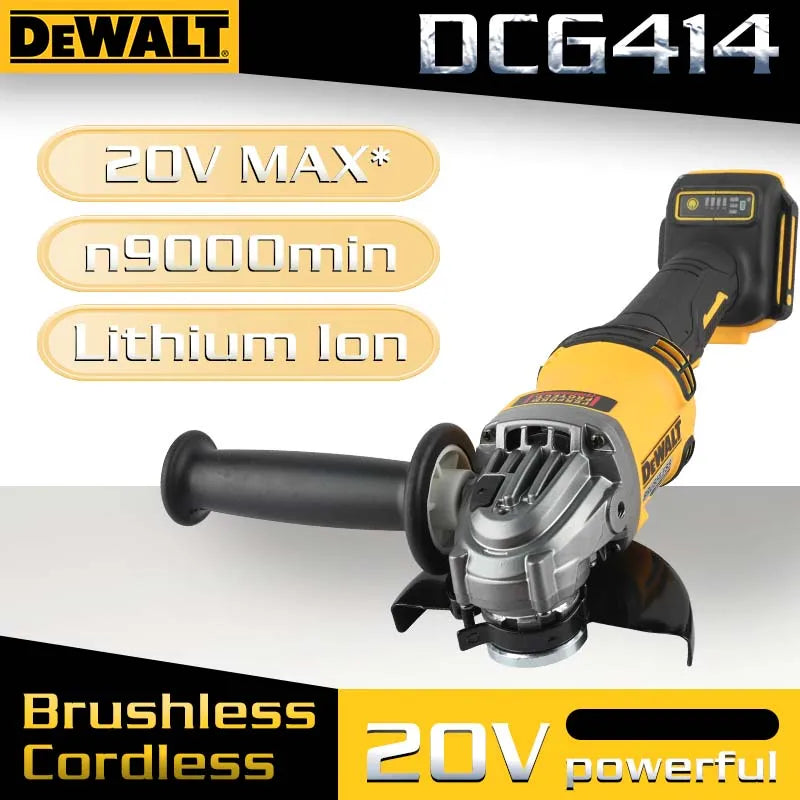 Dewalt DCG414 18V Max XR Brushless Angle Grinder 8800 RPM