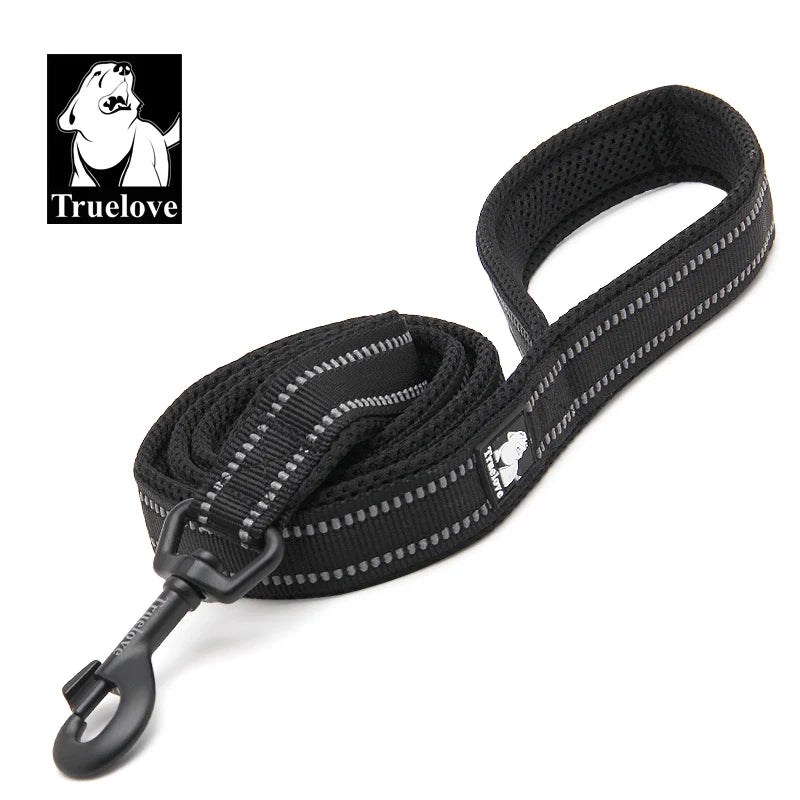 TRUELOVECN Truelove Reflective Nylon Dog Leash Padded Handle