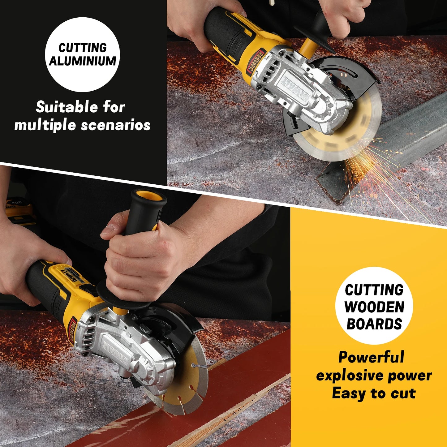 DEWALT DCG405FN 18V Max XR Brushless Cordless Angle Grinder