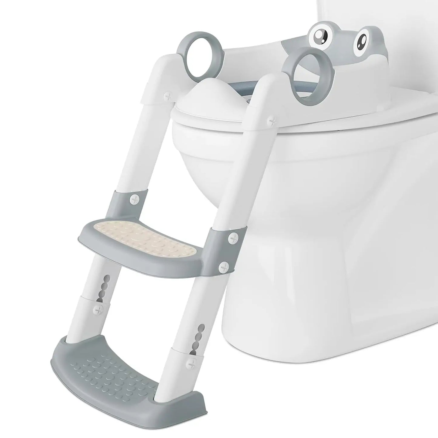 HiMISSG Potty Training Seat With Adjustable Step Stool - Safety First Gear 25
