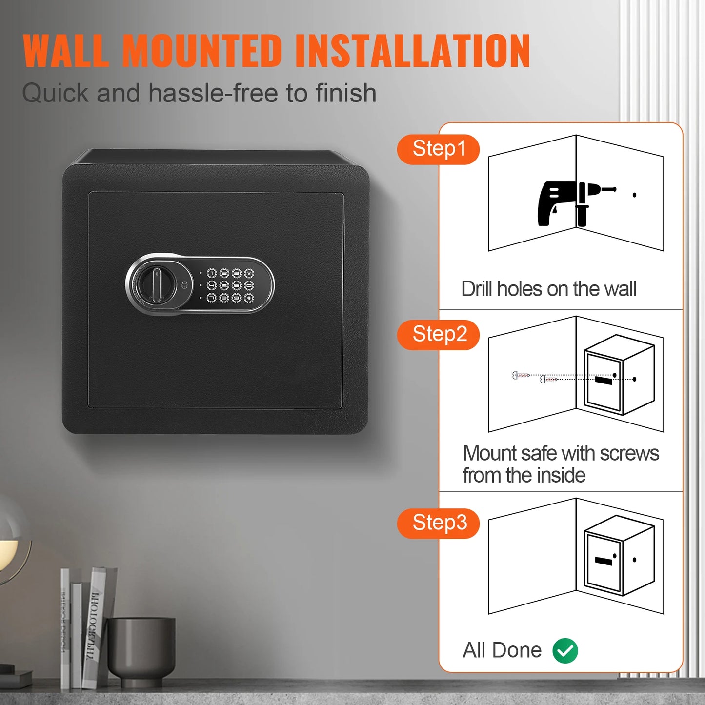 SucceBuy Electronic Safe Deposit Box With Digital Access