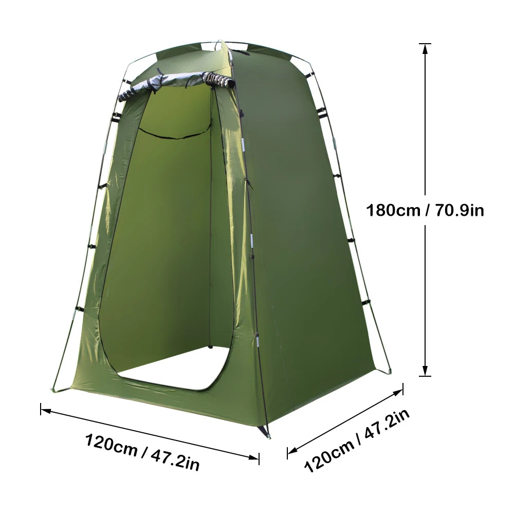 Camping Shower Tent For Privacy Changing Room Portable Pop Up - Safety First Gear 25