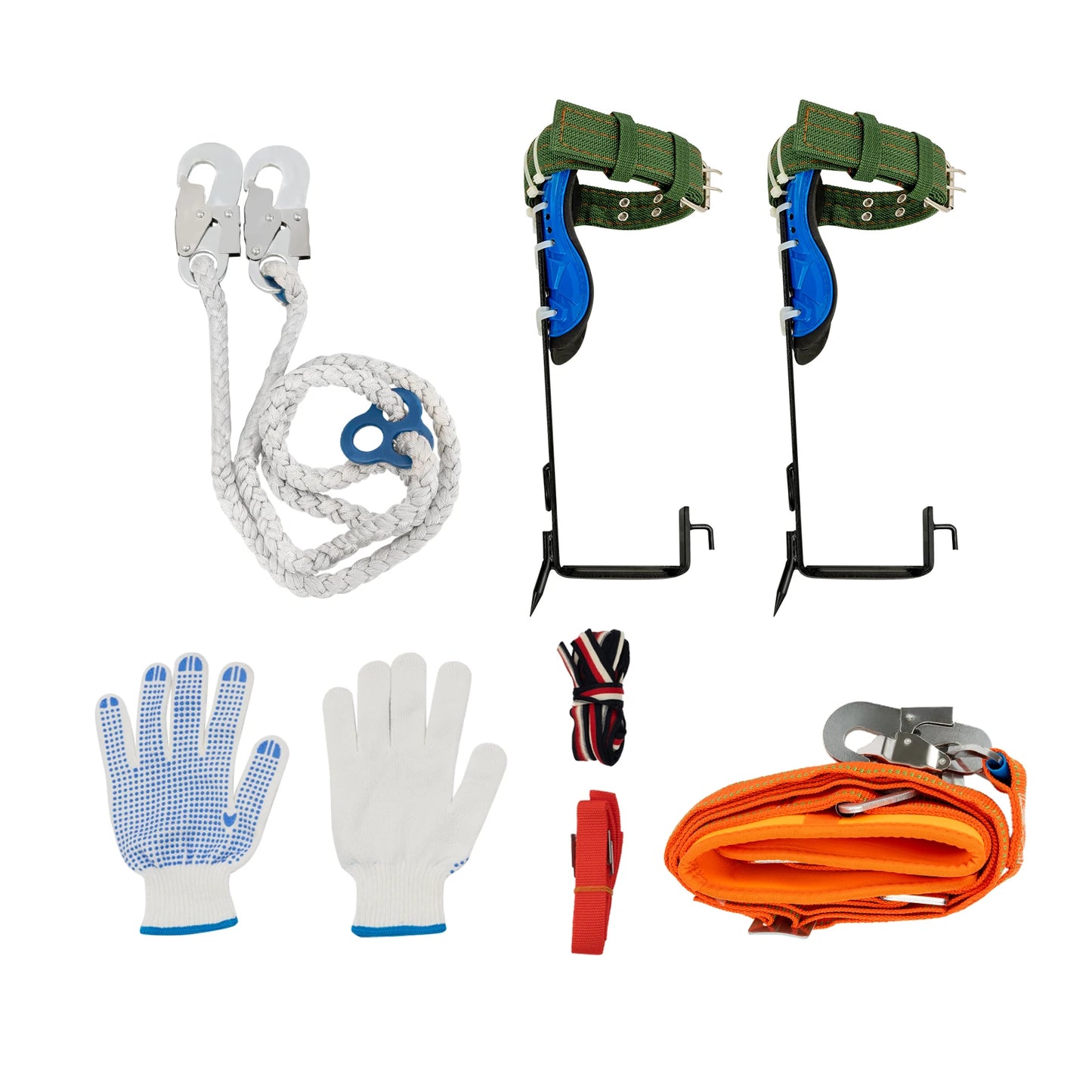 Tree Climbing Spike Tools Set With Safety Belt For Outdoor