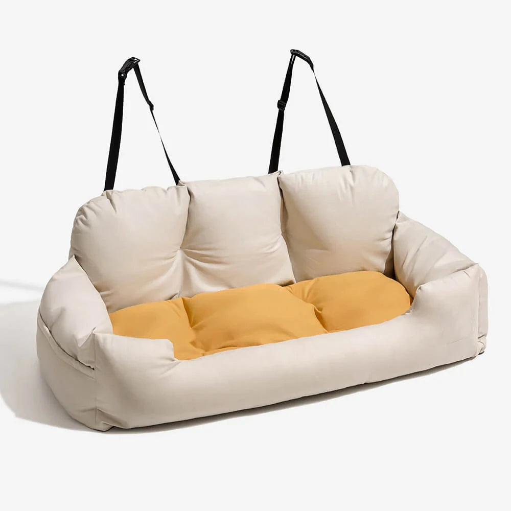 Large Dog Carrier Travel Hammock Seat Cover for Pets - Safety First Gear 25