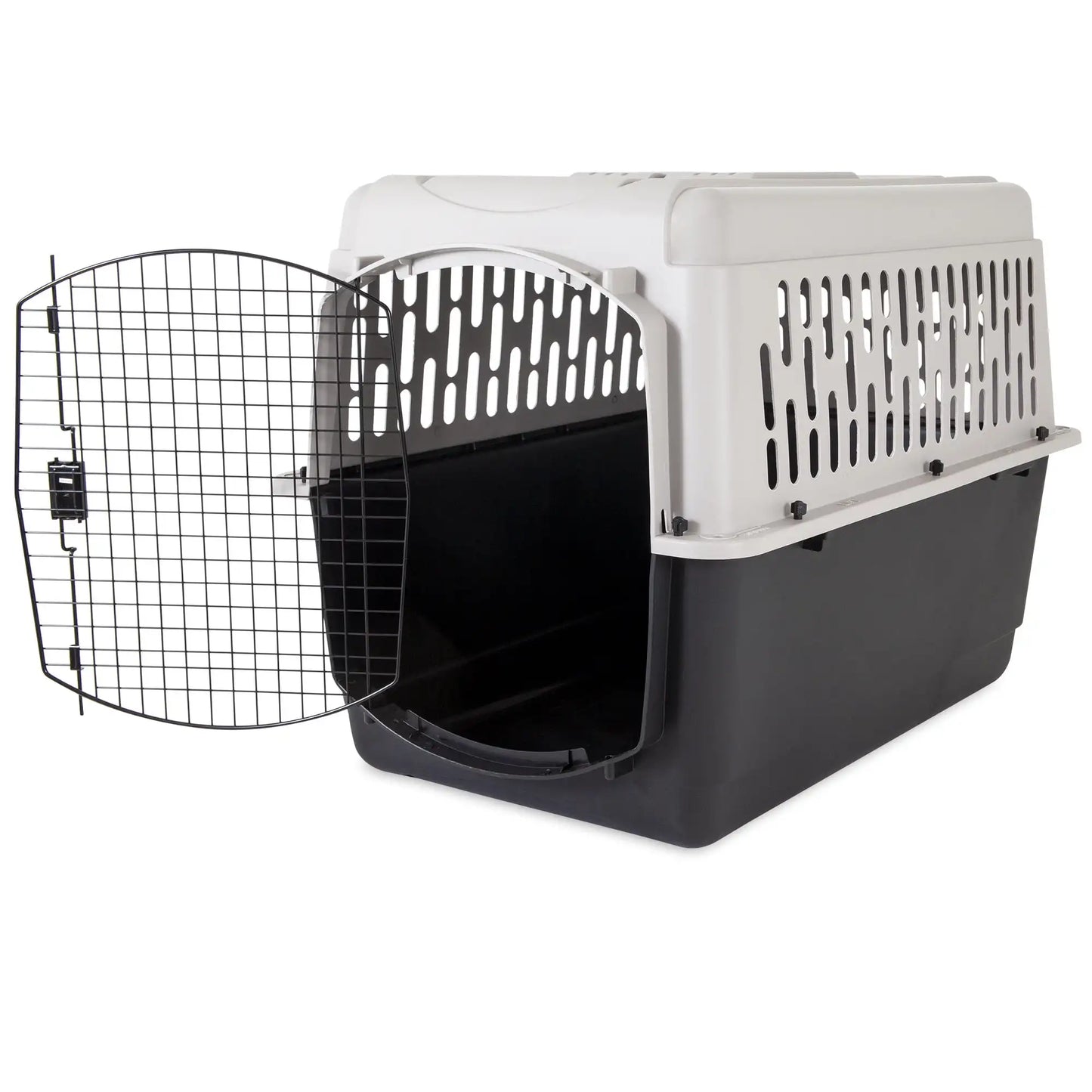 Vibrant Life Large Plastic Pet Kennel for Travel and Safety - Safety First Gear 25