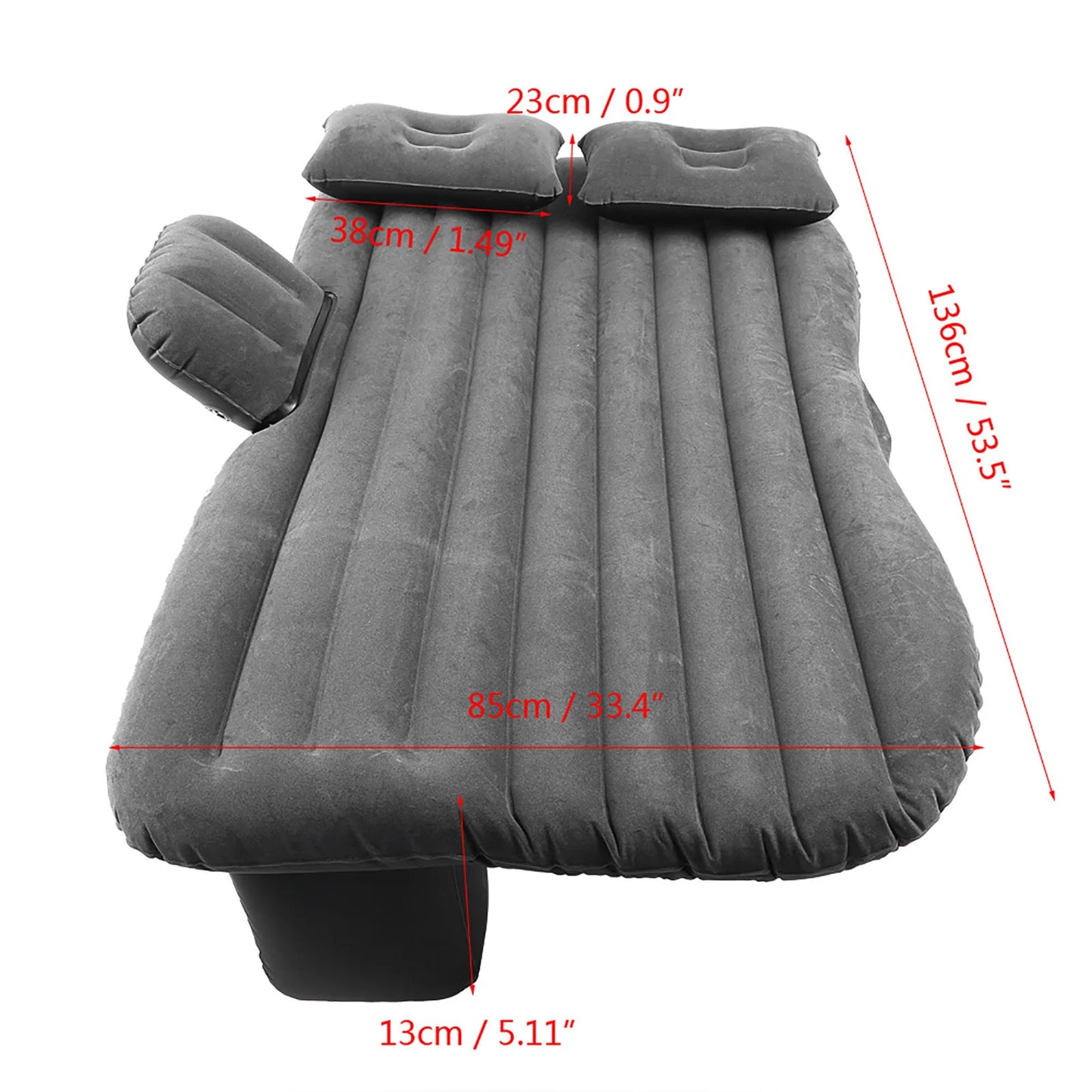 DECDEAL Back Seat Mattress Airbed For Travel And Sleep - Safety First Gear 25