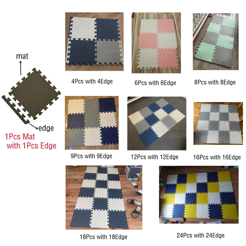 CN Zhejiang Foam Baby Play Mat Puzzle Tiles Floor Mats