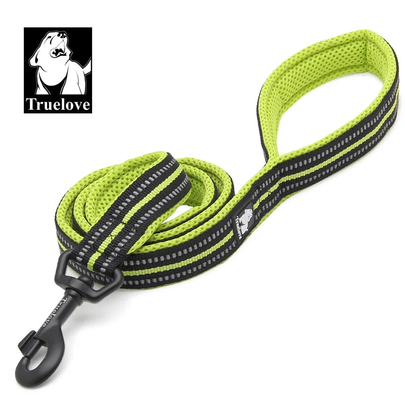 TRUELOVECN Truelove Reflective Nylon Dog Leash Padded Handle