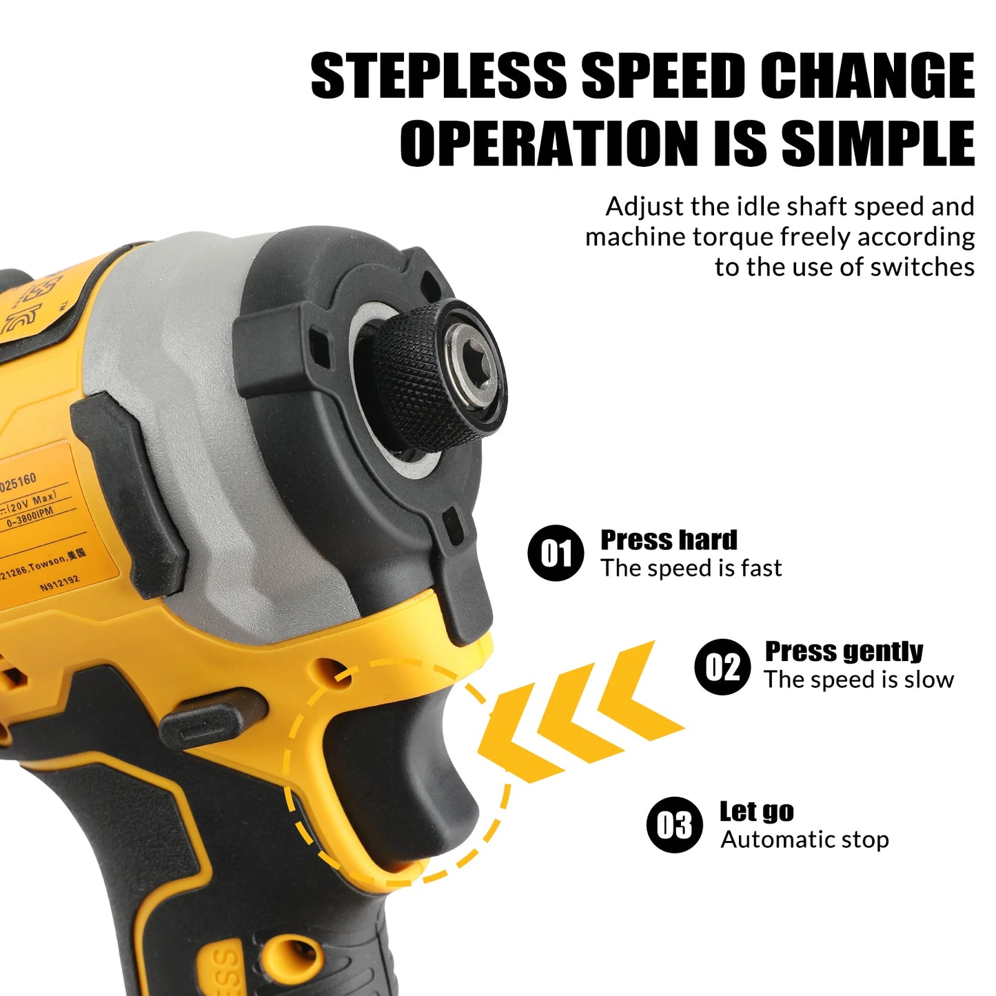 DeWalt DCF805 DCD850 20V Max Brushless Combo Kit Tool Bag