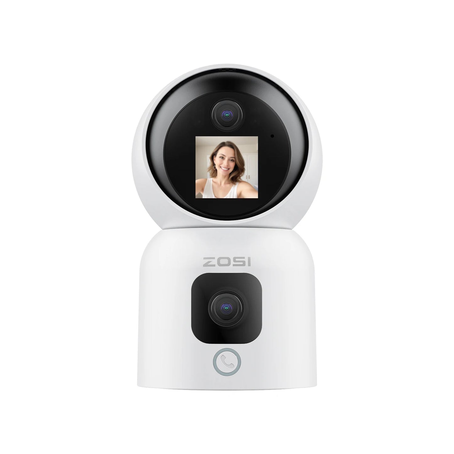 ZOSI 360 Smart Home Security Camera PTZ Auto Tracking AI