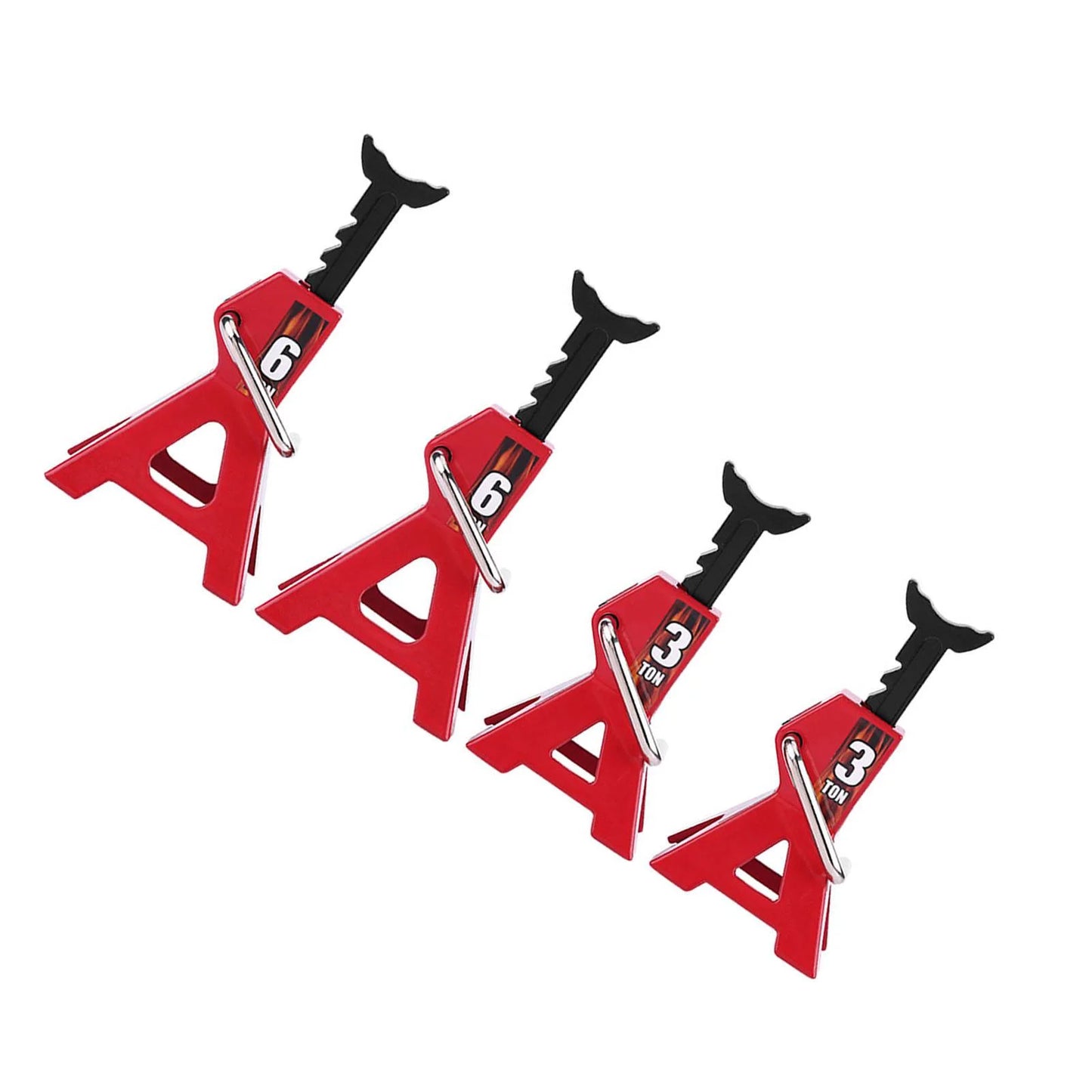 WALFRONT Metal RC Jack Stands for D90 Axial Wraith SCX10