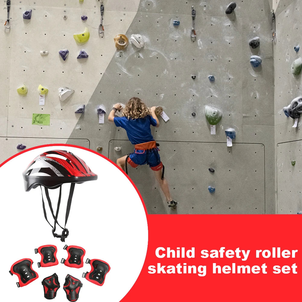 JOCESTYLE Kids Bike Helmet And Protective Gear Set Complete