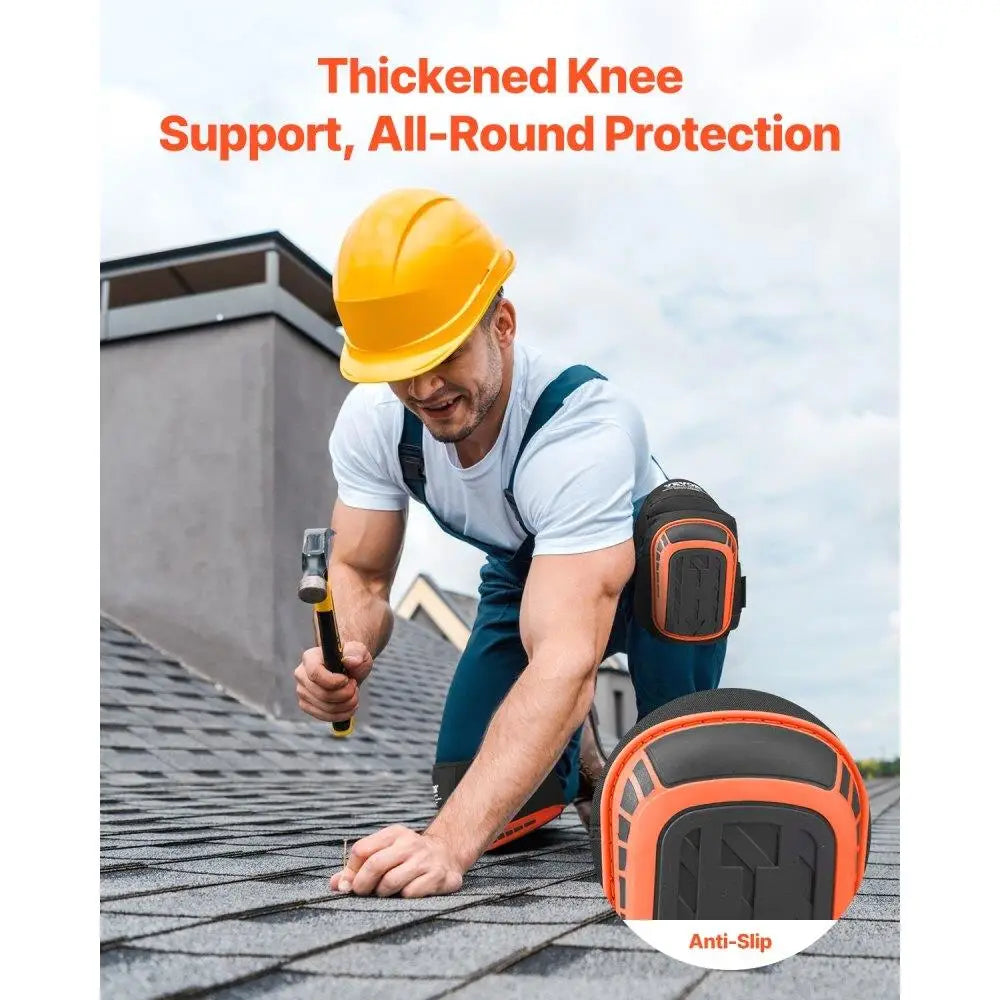 Hign Concerned Chemical Foam Gel Knee Pads Anti Slip Straps