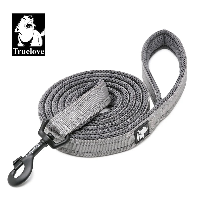 TRUELOVECN Truelove Reflective Nylon Dog Leash Padded Handle