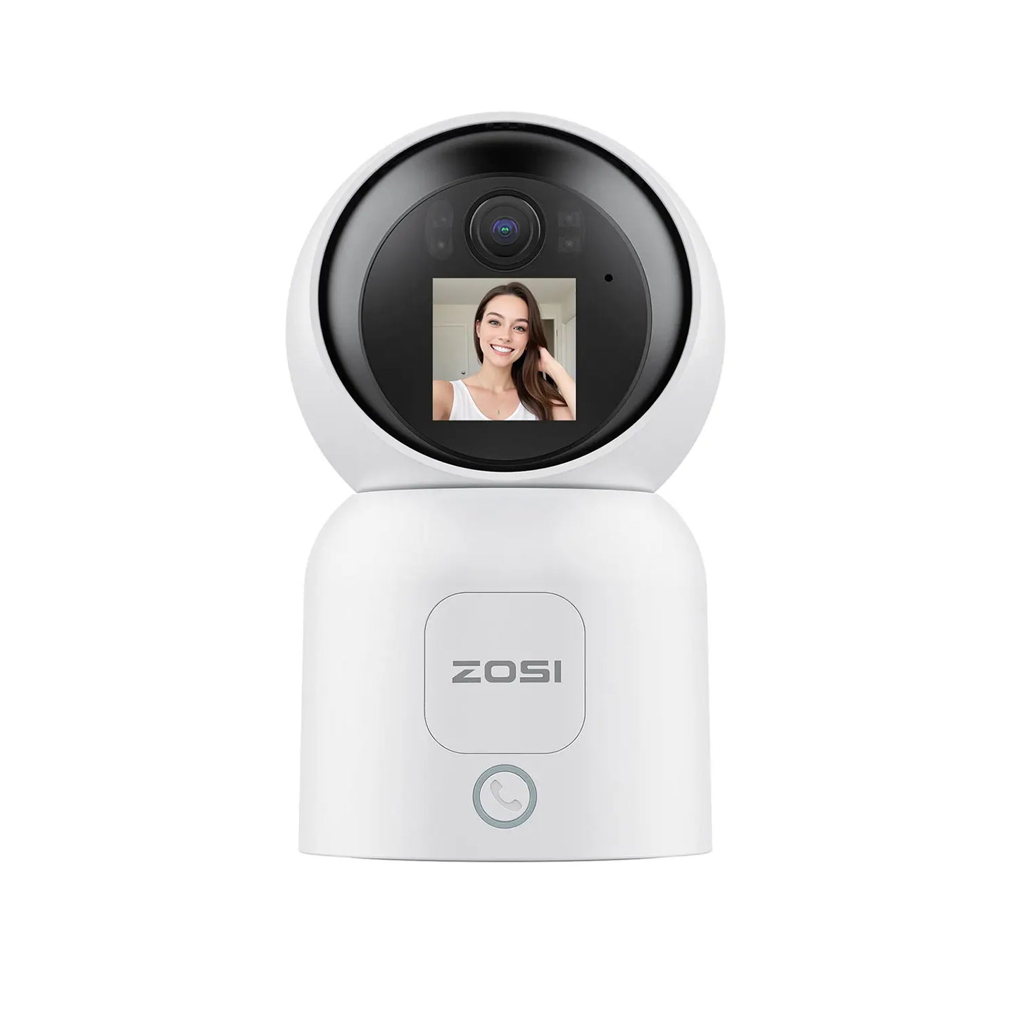 ZOSI 360 Smart Home Security Camera PTZ Auto Tracking AI
