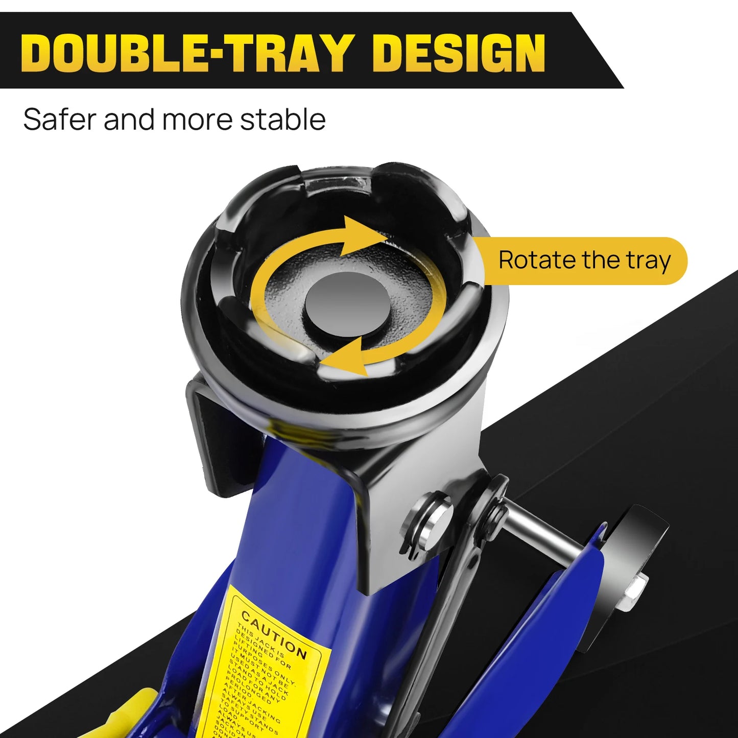 DayPlus 2 Ton Hydraulic Trolley Floor Jack Low Profile