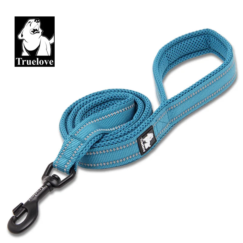 TRUELOVECN Truelove Reflective Nylon Dog Leash Padded Handle