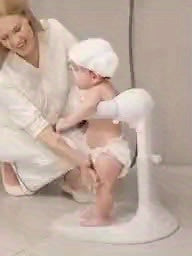 Baby Bath With Shower Stand Support Anti Slip Adjustable - Safety First Gear 25