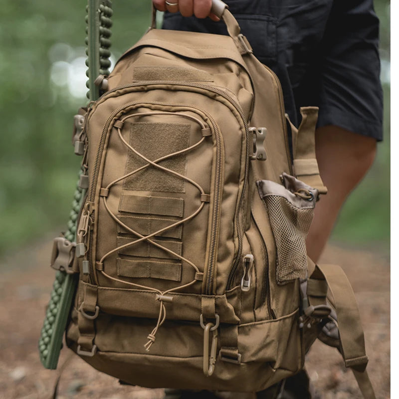 LQARMY Tactical Backpack Outdoor Hiking Bag Large Capacity