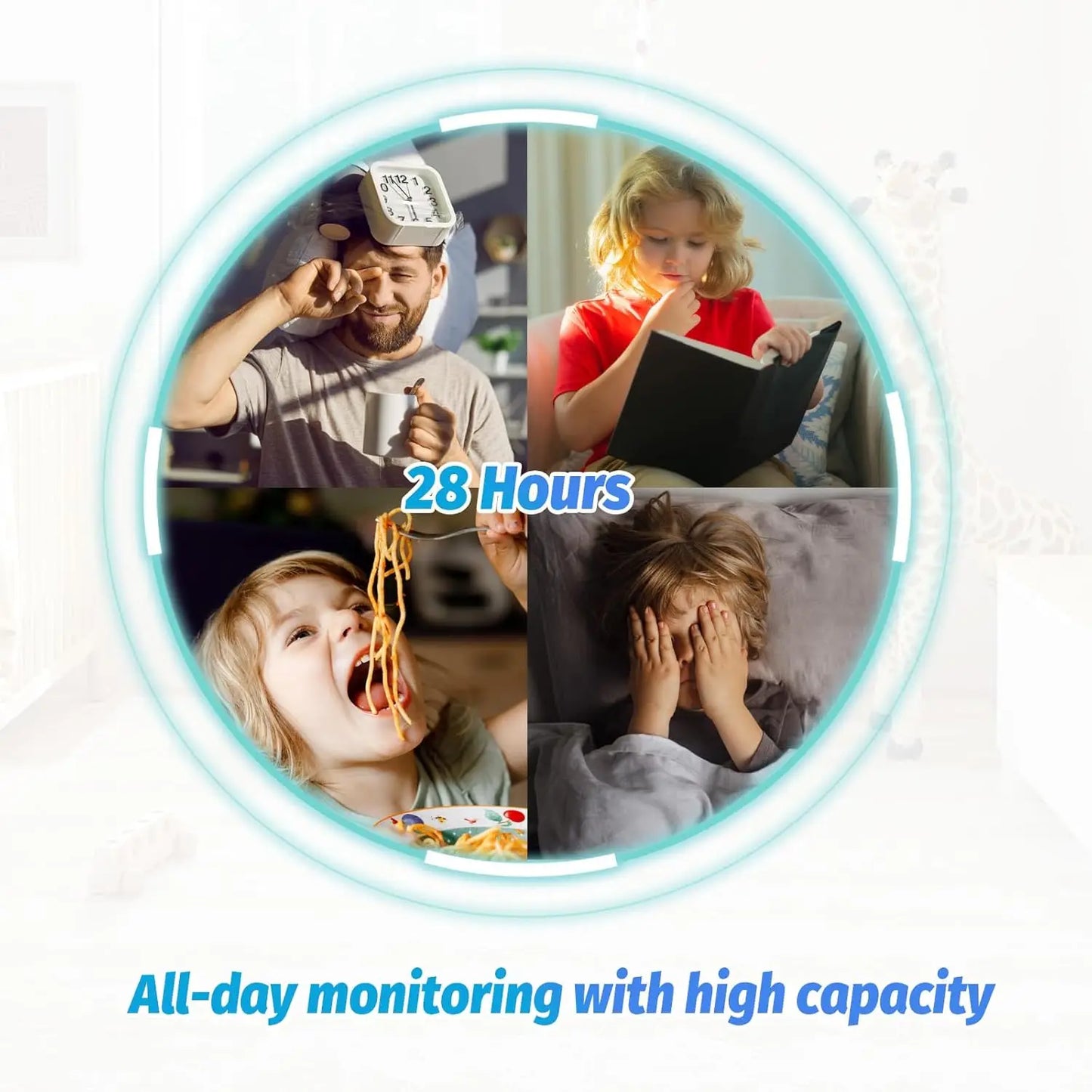 Bestski Baby Monitor Camera with Two Way Talk and Night Vision - Safety First Gear 25