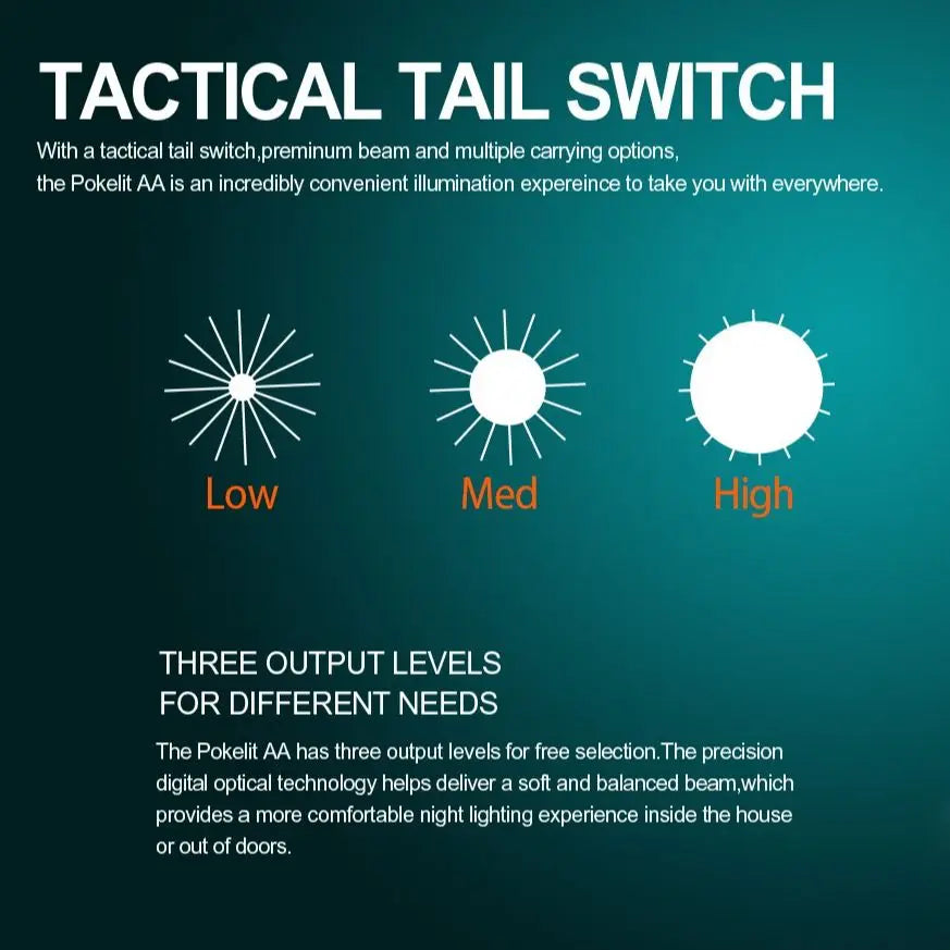 Acebeam Pokelit AA EDC Flashlight 1000 USB Rechargeable - Safety First Gear 25