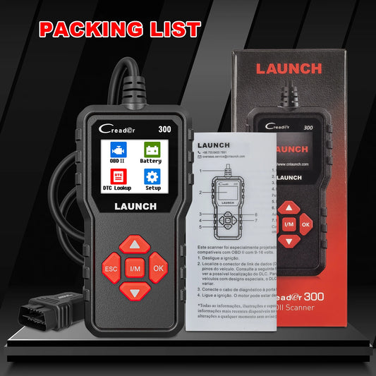 Launch X431 CR300 OBD2 Scanner Auto Code Reader Diagnostic Tool - Safety First Gear 25