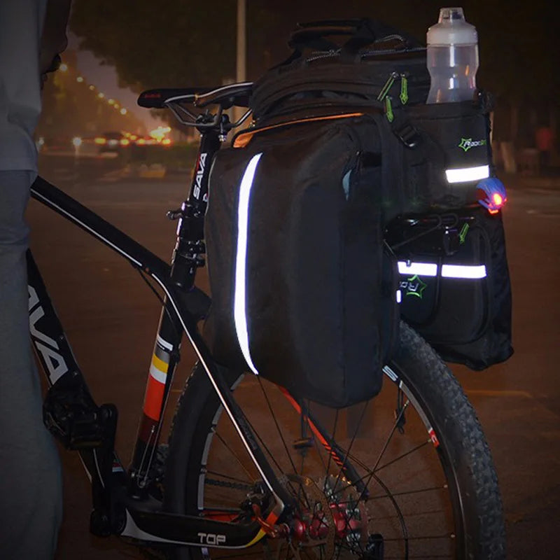 ROCKBROS Waterproof Bicycle Bag Trunk Pannier for Travel - Safety First Gear 25