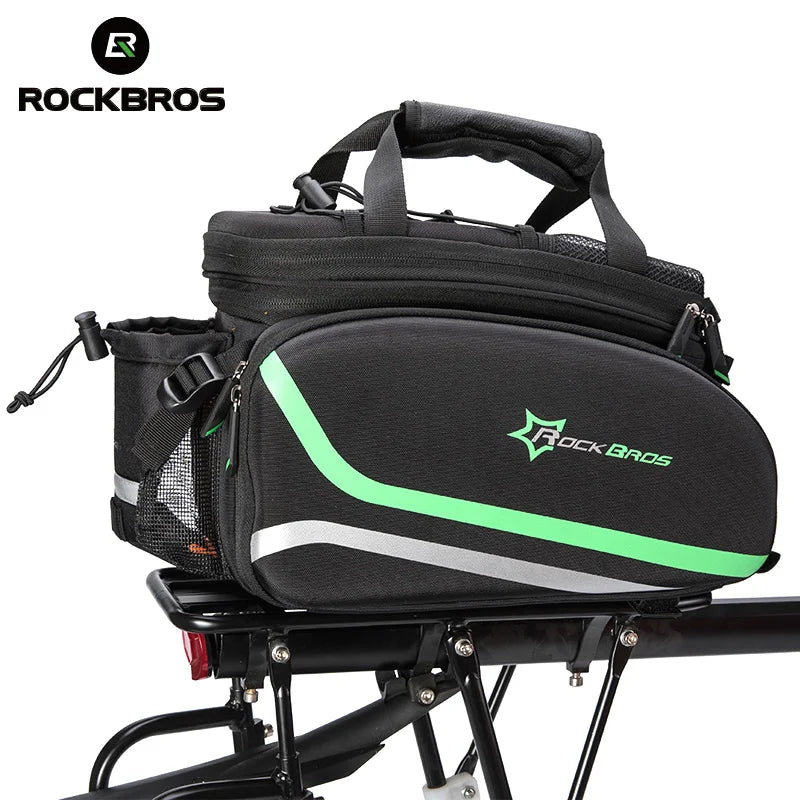 Rockbros Waterproof Bike Panniers Multi-Function Cargo Carrier Bags - Safety First Gear 25