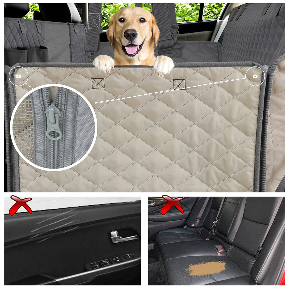 Petravel Waterproof Dog Car Seat Cover and Safety Hammock - Safety First Gear 25