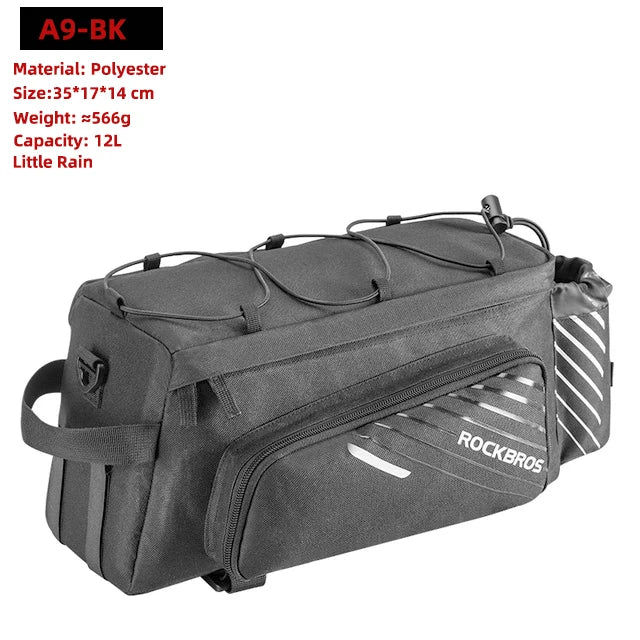 Rockbros Waterproof Bike Panniers Multi-Function Cargo Carrier Bags - Safety First Gear 25
