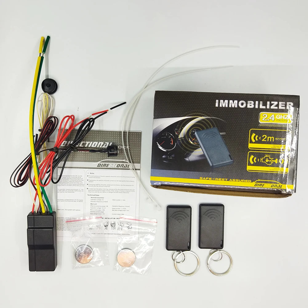 APWIKOGER 12V Auto Intelligent Secret Lock RFID AntiTheft Security System