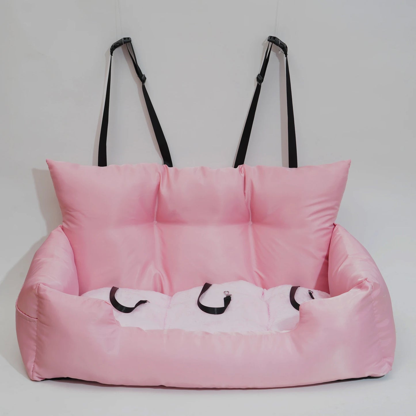 Large Dog Carrier Travel Hammock Seat Cover for Pets - Safety First Gear 25