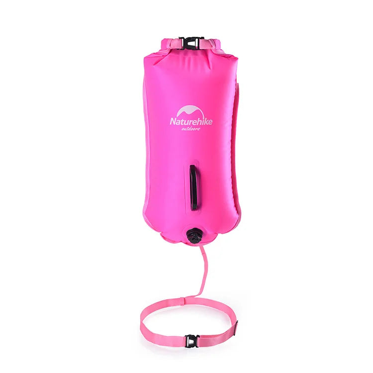 Naturehike Inflatable Swimming Buoy Waterproof Dual Airbag Flotation Dry Bag - Safety First Gear 25