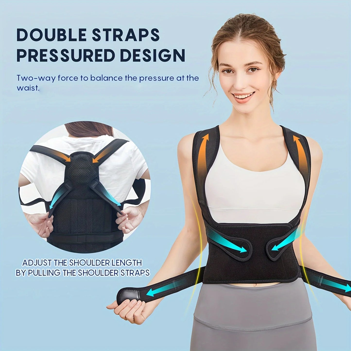Hign-concerned Back Posture Corrector Unisex Support - Safety First Gear 25