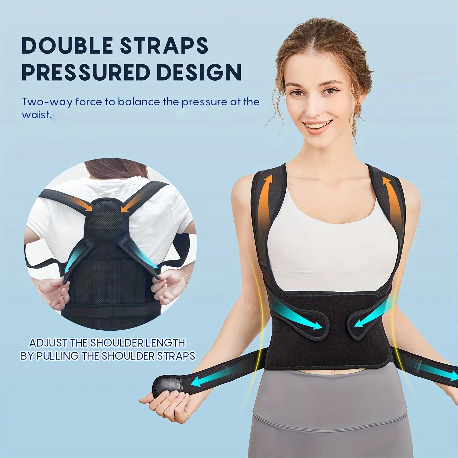 Hign-concerned Back Posture Corrector Unisex Support - Safety First Gear 25