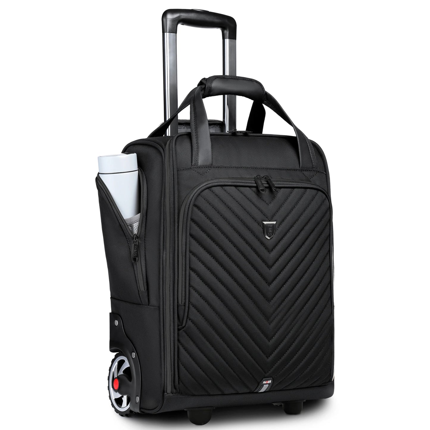 Business Travel Laptop Bag with Wheels for Men and Women - Safety First Gear 25