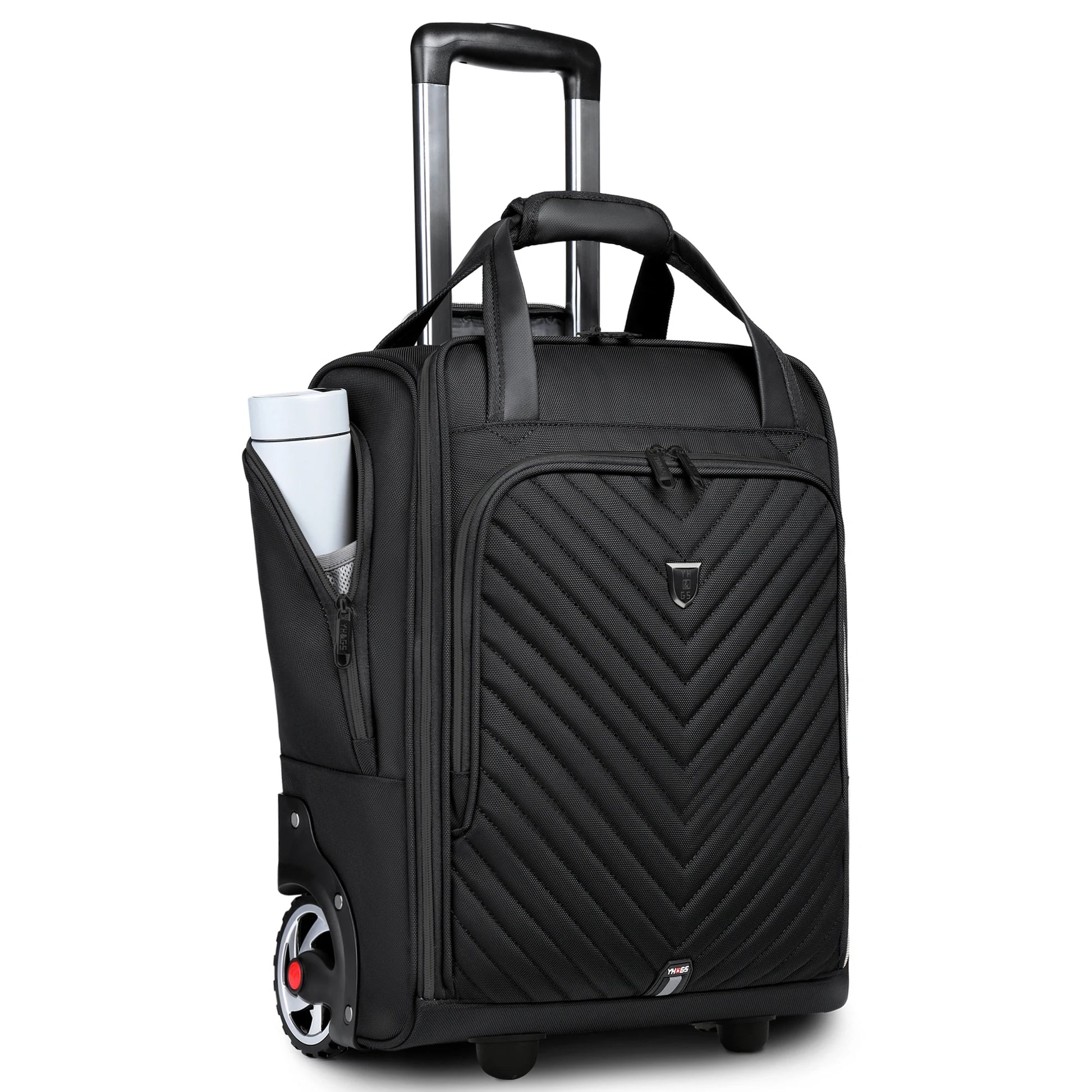 Business Travel Laptop Bag with Wheels for Men and Women - Safety First Gear 25