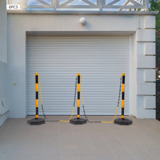 Hign-concerned Traffic Cones With Adjustable Parking Poles - Safety First Gear 25