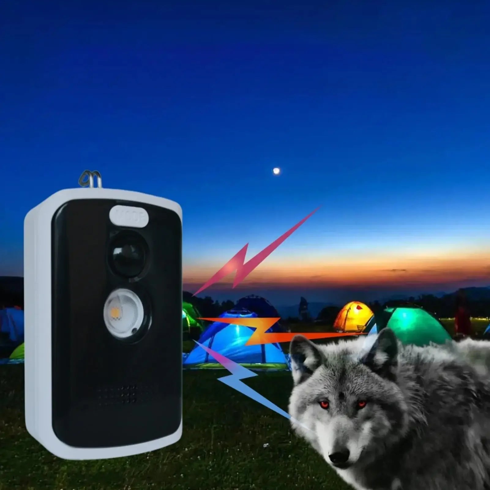 Camping Perimeter Alarm Motion Activated Security Device - Safety First Gear 25