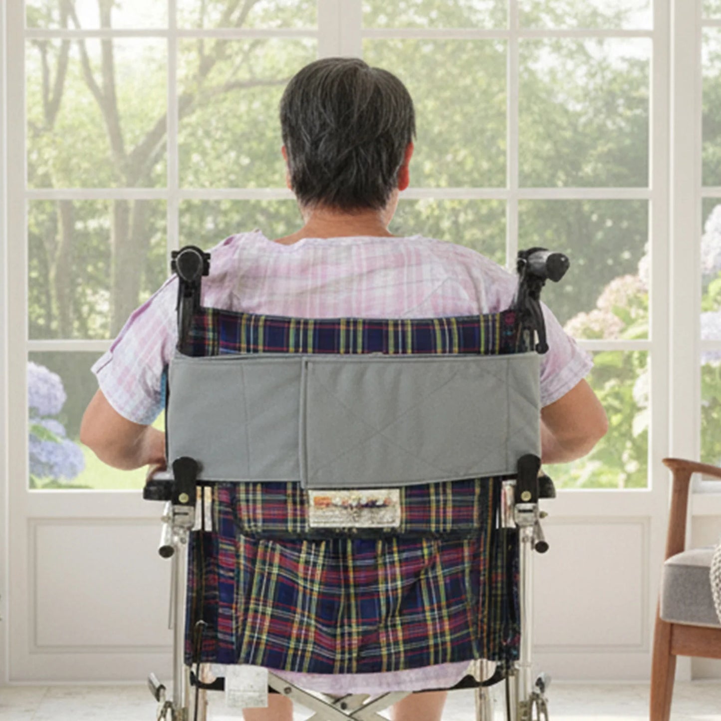 Adjustable Wheelchair Lateral Support Cushion Backrest Pad For Comfort