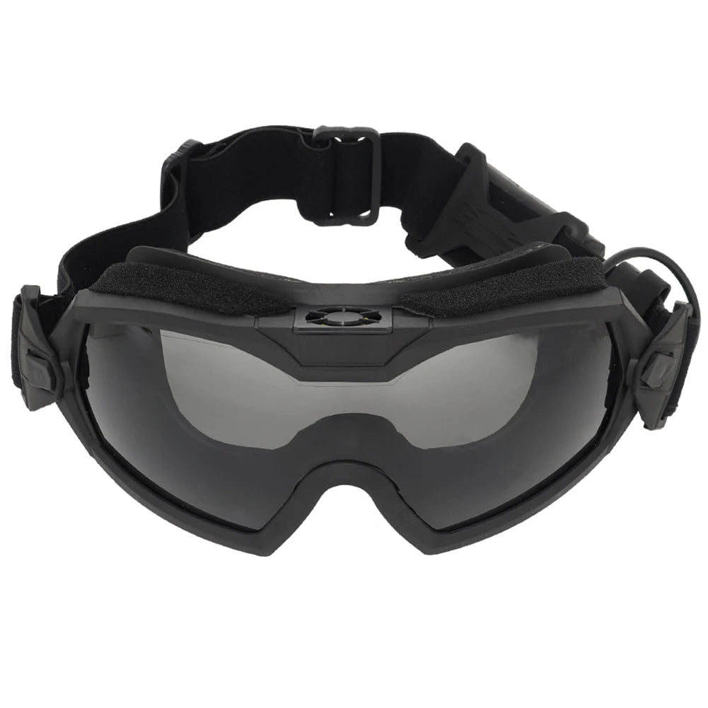 Hign Concerned Airsoft Protective Goggles With Micro Fan - Safety First Gear 25