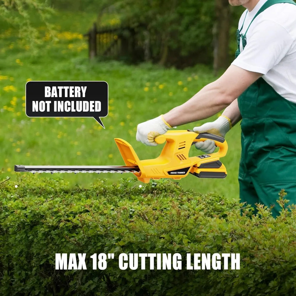 Dewalt Cordless Hedge Trimmer And Leaf Blower Combo - Safety First Gear 25