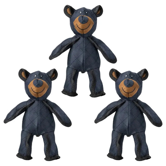 Mighty Bear Robust Plush Interactive Dog Toy With Sound Teeth Cleaning Action For Pets - Safety First Gear 25