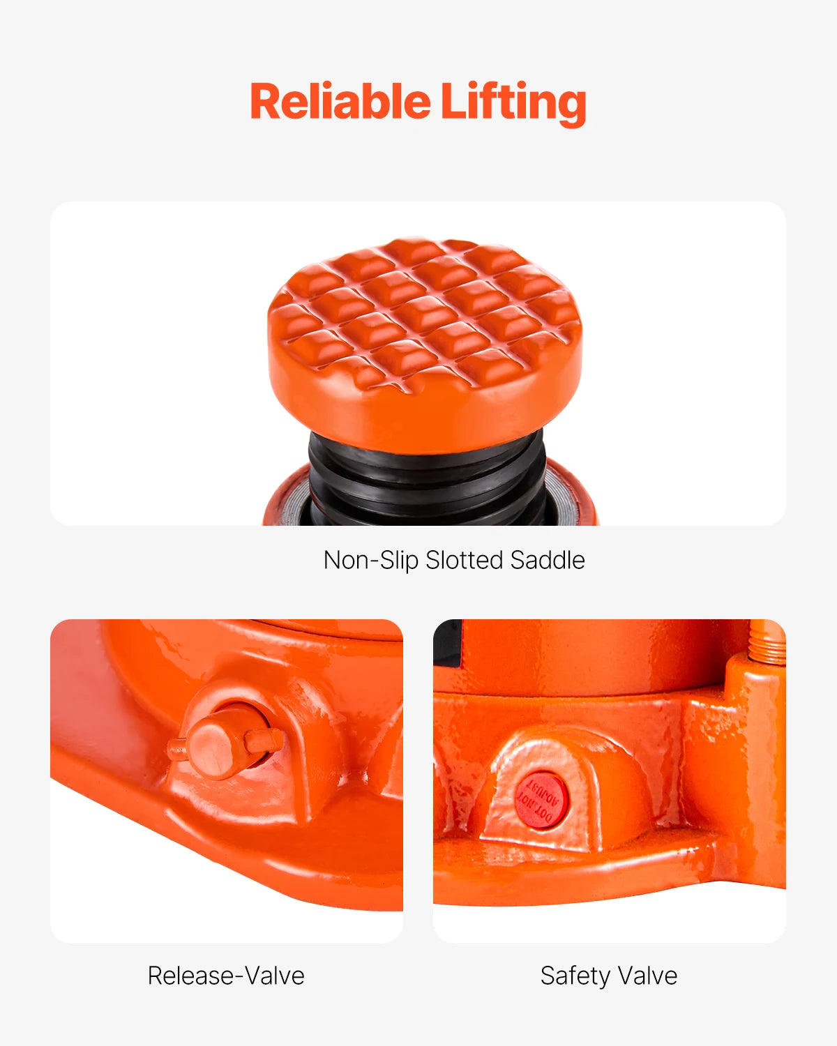 SucceBuy Hydraulic Bottle Jack 20 To 50 Ton With Handle