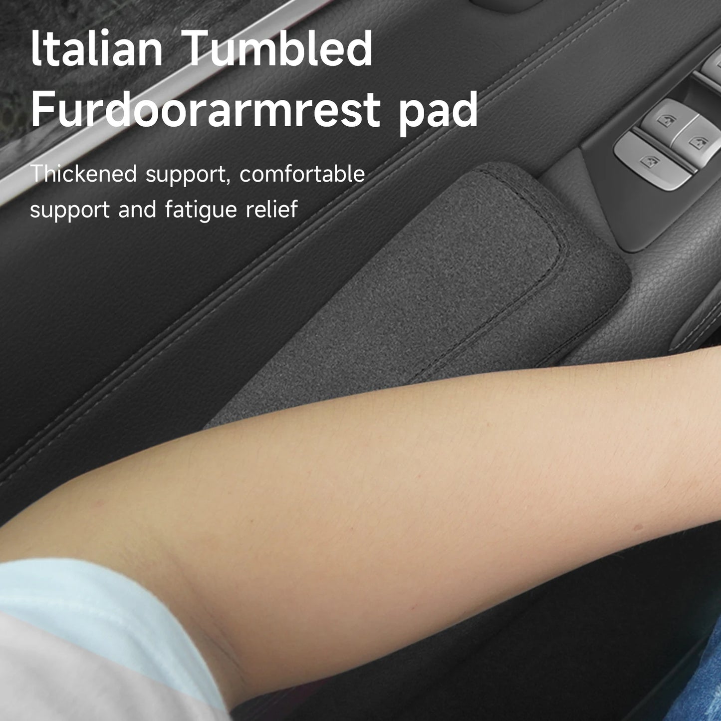 Universal Car Leg Cushion and Knee Pad Support for Comfort - Safety First Gear 25