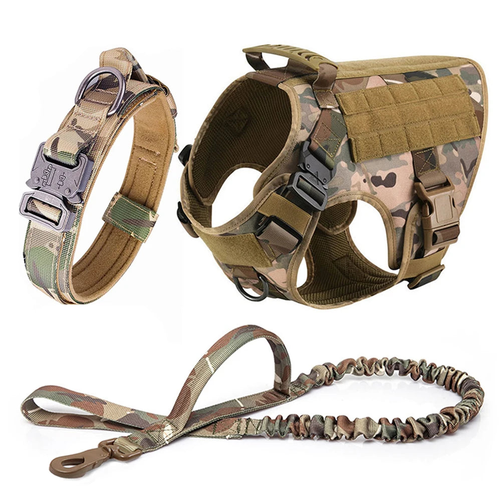 Durable Dog Harness and Leash Set for Training and Walking - Safety First Gear 25